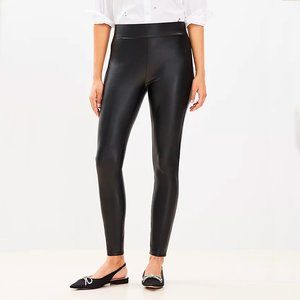 LOFT Faux Leather Leggings